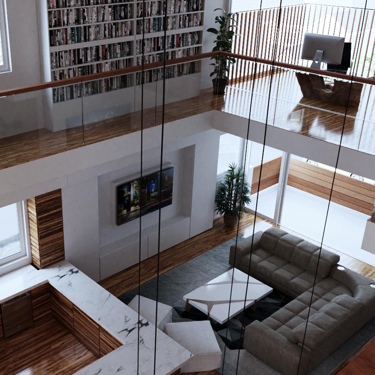 Concepto Edificio: Interior